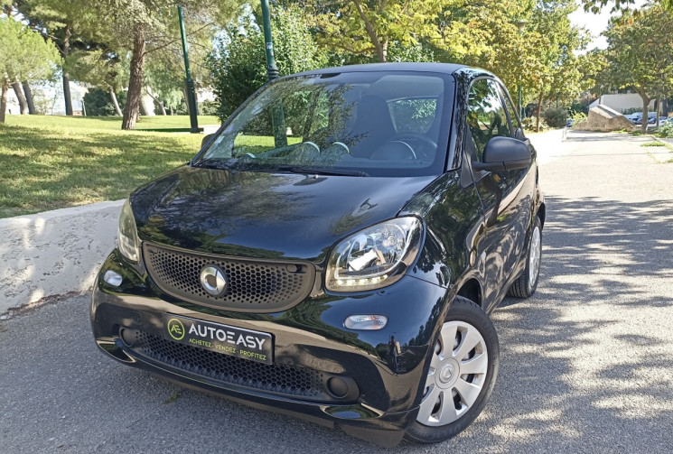 SMART Fortwo 1.0L 61 CH Pure - 1ère Main - Suivi complet
