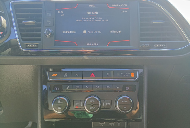 SEAT Leon  2.0 TSI 300 DSG6 Cupra *TOIT OUVRANT, BEAT SOUNDSYSTEM, VIRTUAL COCKPIT, ORIGINE FRANCE