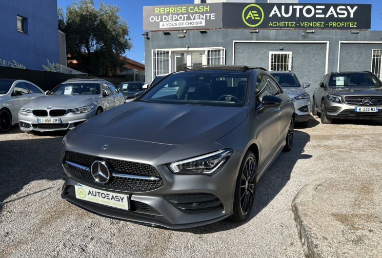 Mercedes CLA II COUPE 250 E 218 Ch AMG LINE 8G-DCT PACK PREMIUM PLUS * GRIS MAT * PACK  ECLAIRAGE