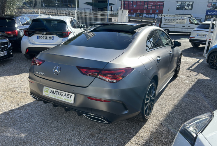 Mercedes CLA II COUPE 250 E 218 Ch AMG LINE 8G-DCT PACK PREMIUM PLUS * GRIS MAT * PACK  ECLAIRAGE