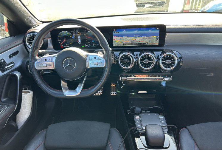 Mercedes CLA II COUPE 250 E 218 Ch AMG LINE 8G-DCT PACK PREMIUM PLUS * GRIS MAT * PACK  ECLAIRAGE