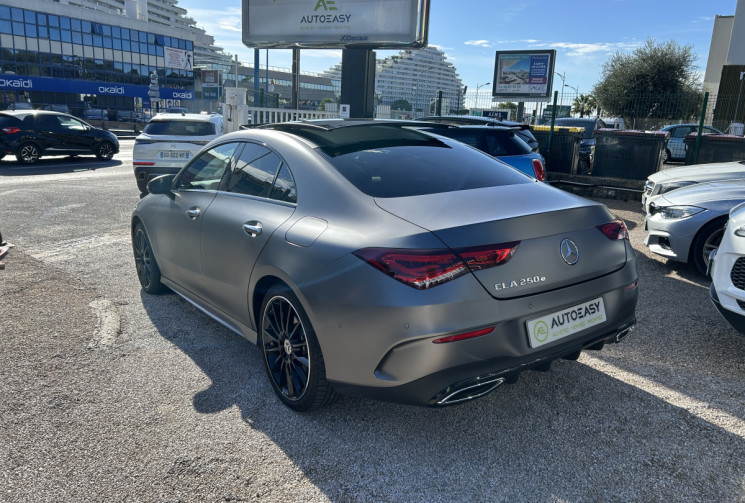 Mercedes CLA II COUPE 250 E 218 Ch AMG LINE 8G-DCT PACK PREMIUM PLUS * GRIS MAT * PACK  ECLAIRAGE