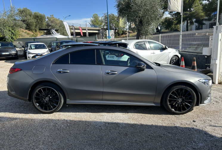 Mercedes CLA II COUPE 250 E 218 Ch AMG LINE 8G-DCT PACK PREMIUM PLUS * GRIS MAT * PACK  ECLAIRAGE