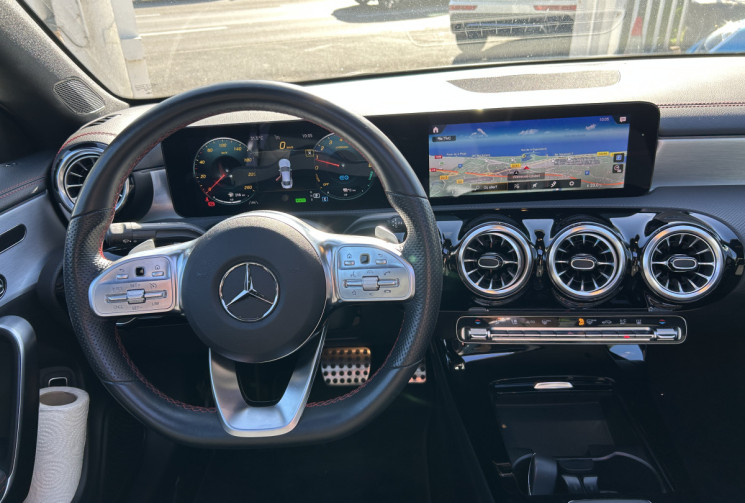 Mercedes CLA II COUPE 250 E 218 Ch AMG LINE 8G-DCT PACK PREMIUM PLUS * GRIS MAT * PACK  ECLAIRAGE