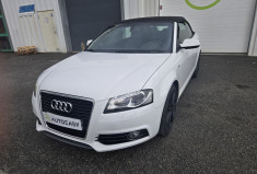 Audi A3 Cabriolet  2.0 TDi CR 16V FAP 140 cv S-LINE * Origine France * distribution neuve  * TBE *