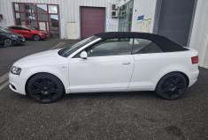 Audi A3 Cabriolet  2.0 TDi CR 16V FAP 140 cv S-LINE * Origine France * distribution neuve  * TBE *