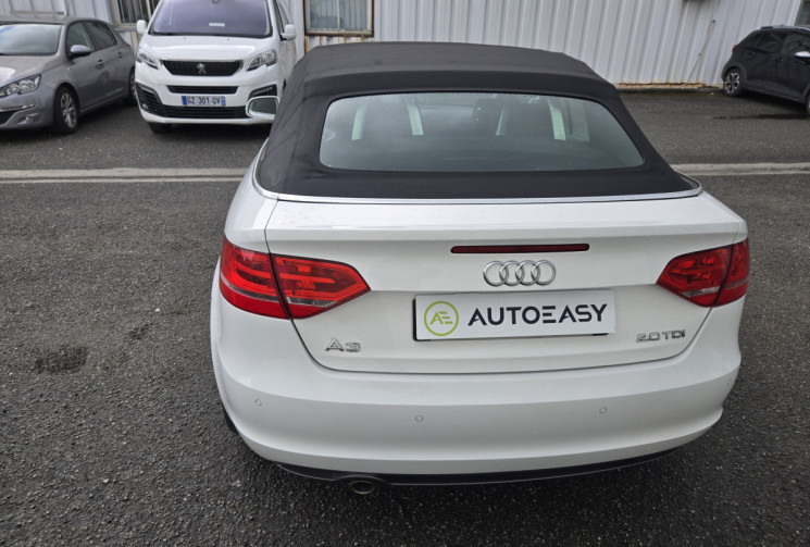 Audi A3 Cabriolet  2.0 TDi CR 16V FAP 140 cv S-LINE * Origine France * distribution neuve  * TBE *