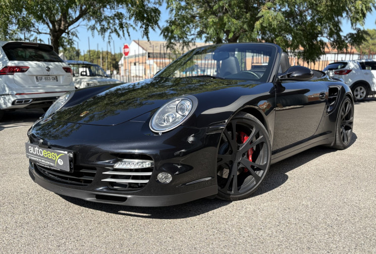 Porsche 911 Turbo 997 ph2 PDK Cabriolet / RARE Prépa TECHART 560cv / SUPER ÉTAT 