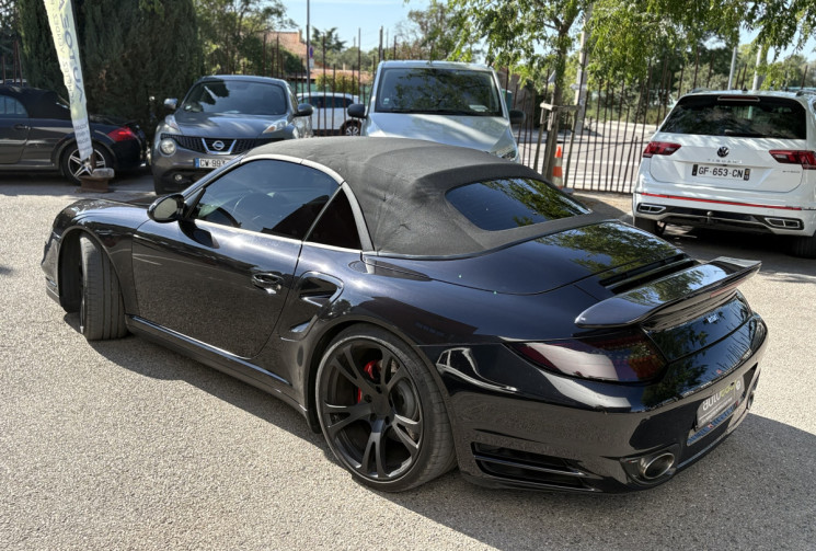 Porsche 911 Turbo 997 ph2 PDK Cabriolet / RARE Prépa TECHART 560cv / SUPER ÉTAT 