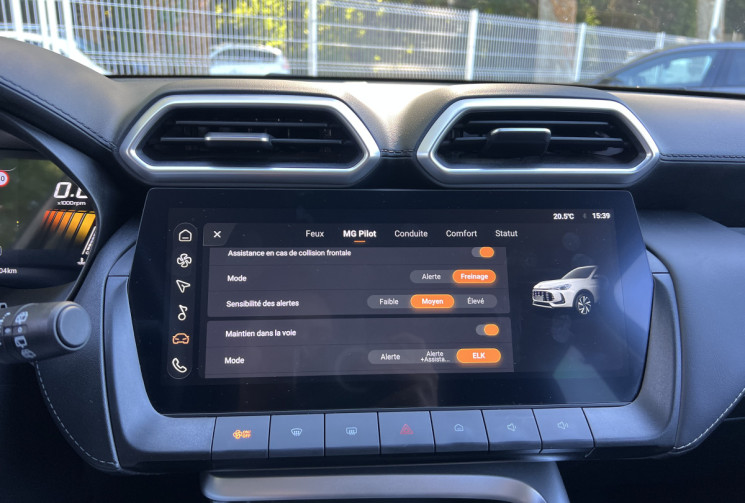 MG ZS Hybrid+ 197ch Luxury / 1ère Main / Caméra 360 / Carplay / Garantie 7 Ans