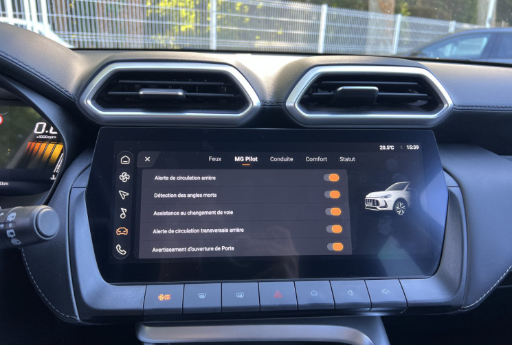 MG ZS Hybrid+ 197ch Luxury / 1ère Main / Caméra 360 / Carplay / Garantie 7 Ans