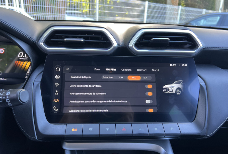 MG ZS Hybrid+ 197ch Luxury / 1ère Main / Caméra 360 / Carplay / Garantie 7 Ans