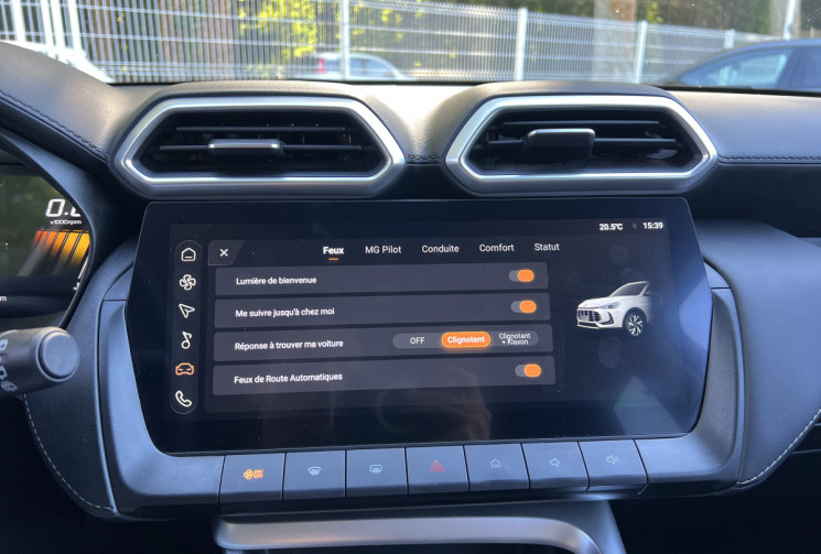 MG ZS Hybrid+ 197ch Luxury / 1ère Main / Caméra 360 / Carplay / Garantie 7 Ans