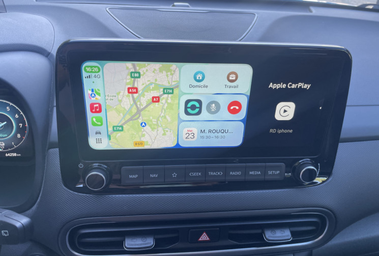 Hyundai Kona 1.6 GDi Hybride 141 EXECUTIVE DCT-6 * 2e main / Entretien à jour / Toutes options