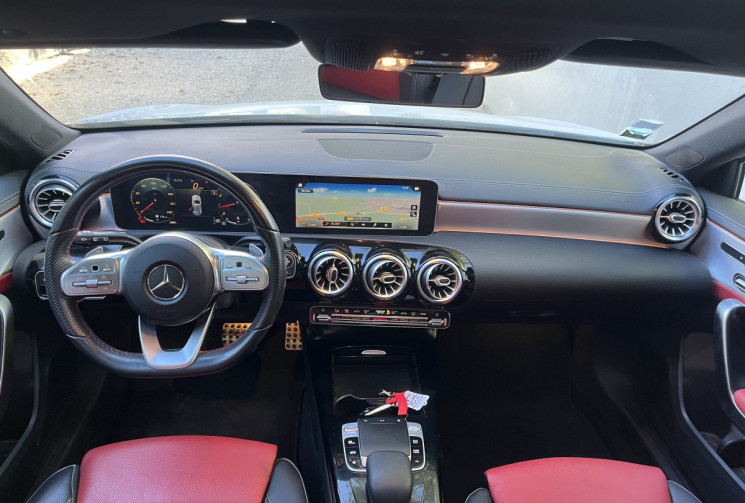 Mercedes Classe A IV 200 (W177) 163 AMG Line 7G-DCT / Caméra 360 / Pack Premium Plus / Pack Cuir AMG