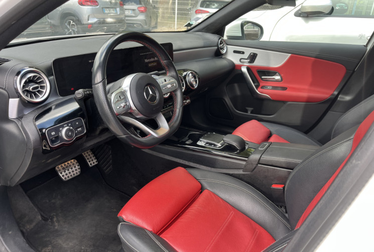 Mercedes Classe A IV 200 (W177) 163 AMG Line 7G-DCT / Caméra 360 / Pack Premium Plus / Pack Cuir AMG