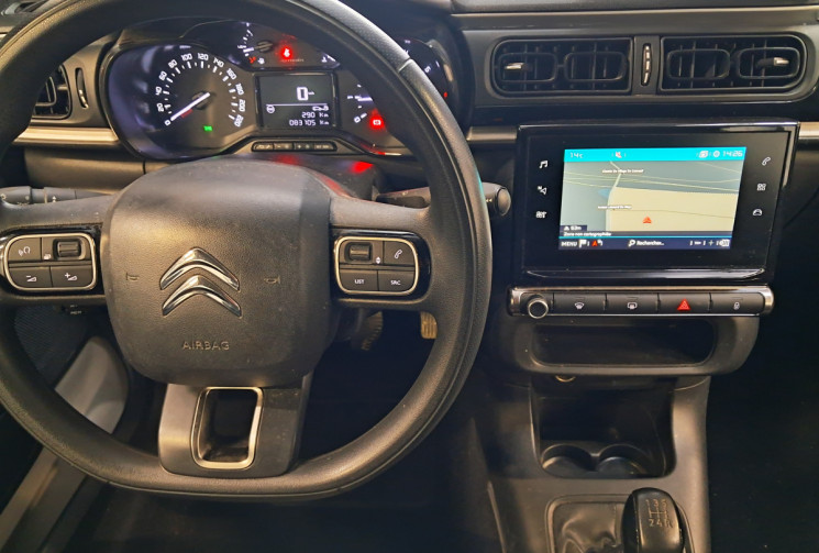 Citroën C3 1.2  PureTech 82ch Graphic - OPTIONS - 1ER Main -TBE - SUIVI ENTRETIEN DISTRI - GARANTIE 
