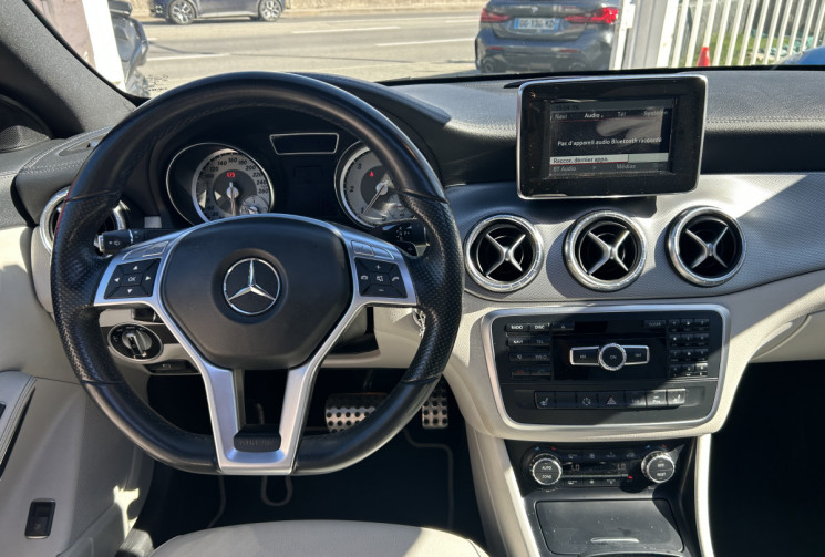 Mercedes CLA 220 CDI FASCINATION PACK AMG 170 Ch 7G-DCT * CUIR BEIGE * TOIT OUVRANT