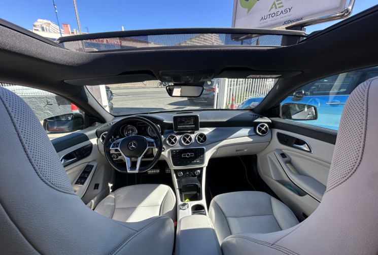 Mercedes CLA 220 CDI FASCINATION PACK AMG 170 Ch 7G-DCT * CUIR BEIGE * TOIT OUVRANT