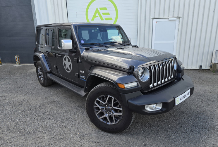 Jeep Wrangler JL UNLIMITED 4xe 2.0 T-GDi 16V 380 PHEV 4WD 272 cv * ATTELAGE * CARPLAY *             