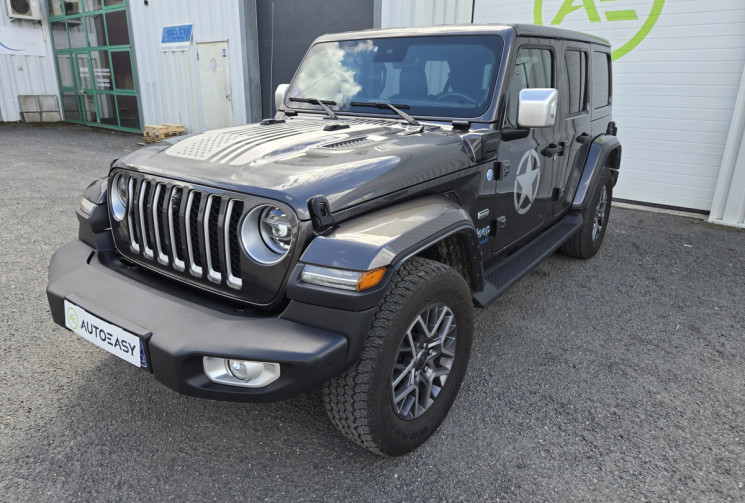 Jeep Wrangler JL UNLIMITED 4xe 2.0 T-GDi 16V 380 PHEV 4WD 272 cv * ATTELAGE * CARPLAY *             