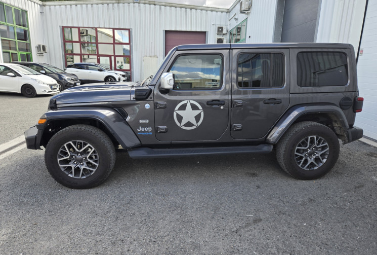 Jeep Wrangler JL UNLIMITED 4xe 2.0 T-GDi 16V 380 PHEV 4WD 272 cv * ATTELAGE * CARPLAY *             