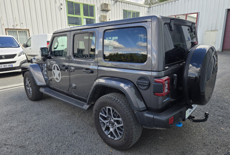 Jeep Wrangler JL UNLIMITED 4xe 2.0 T-GDi 16V 380 PHEV 4WD 272 cv * ATTELAGE * CARPLAY *             