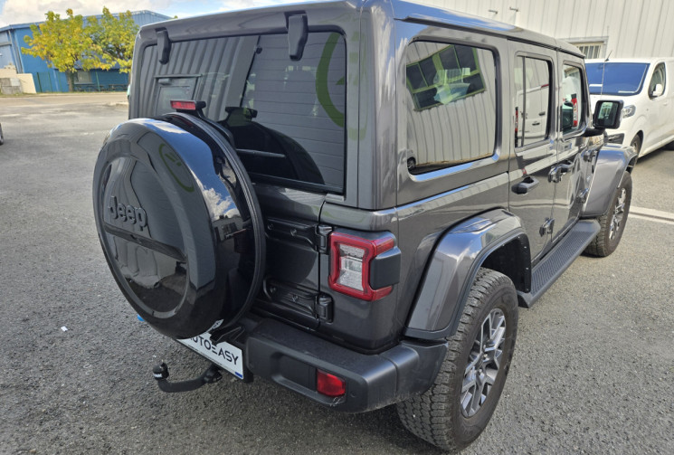 Jeep Wrangler JL UNLIMITED 4xe 2.0 T-GDi 16V 380 PHEV 4WD 272 cv * ATTELAGE * CARPLAY *             