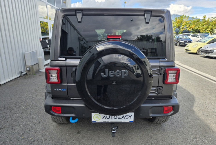 Jeep Wrangler JL UNLIMITED 4xe 2.0 T-GDi 16V 380 PHEV 4WD 272 cv * ATTELAGE * CARPLAY *             