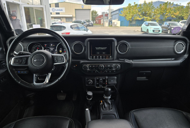 Jeep Wrangler JL UNLIMITED 4xe 2.0 T-GDi 16V 380 PHEV 4WD 272 cv * ATTELAGE * CARPLAY *             