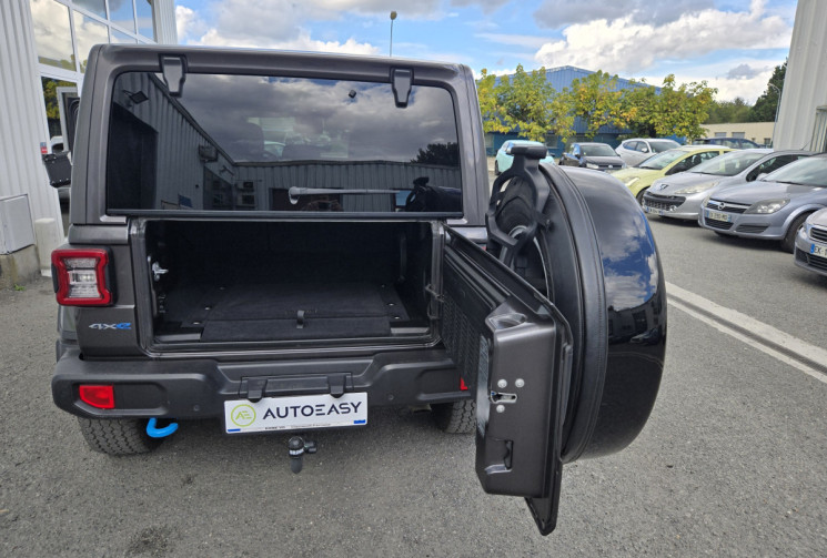 Jeep Wrangler JL UNLIMITED 4xe 2.0 T-GDi 16V 380 PHEV 4WD 272 cv * ATTELAGE * CARPLAY *             
