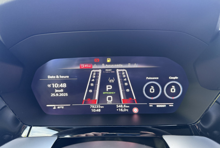 Audi RS3 SPORTBACK 8Y 2.5 TFSi 400 ch / PAS DE MALUS / Full Option / Garantie 02/2027 Entretien AUDI