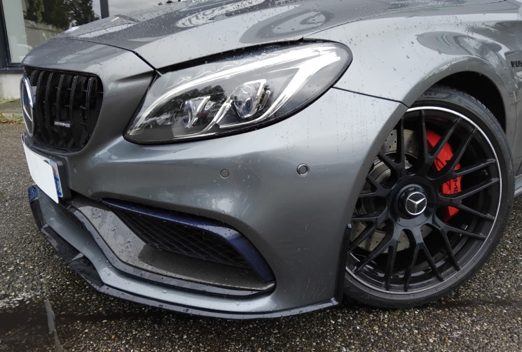 Mercedes CLASSE C COUPE 63 S AMG Speedshift 510ch -Suivi Mercedes-  Burmester - Sièges Ventilés