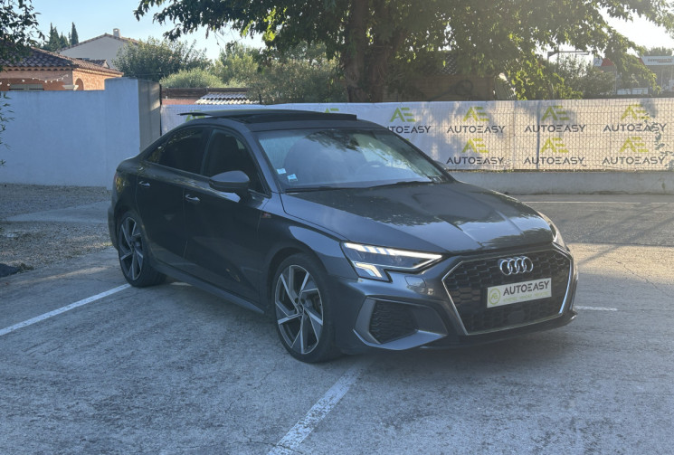 Audi A3 Limousine 35 2.0 TDI S Tronic7 150 S-line Virtual cockpit / Carplay / toit ouvrant