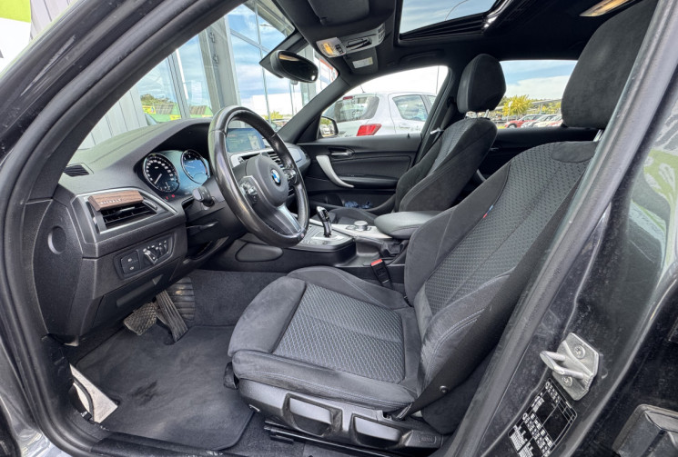 BMW Série 1 118dA 150ch M Sport 5p / TOIT OUVRANT / CAMERA / GRAND ECRAN / ALCANTARA