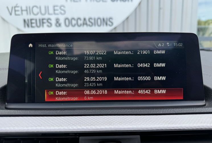 BMW Série 1 118dA 150ch M Sport 5p / TOIT OUVRANT / CAMERA / GRAND ECRAN / ALCANTARA