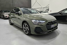 Audi A3 sportback 35 tdi 150 cv s line / pack black / toit pano / carplay / gar const 06.2027 