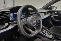 Audi A3 sportback 35 tdi 150 cv s line / pack black / toit pano / carplay / gar const 06.2027 