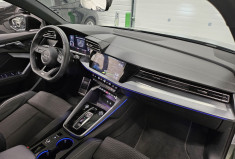 Audi A3 sportback 35 tdi 150 cv s line / pack black / toit pano / carplay / gar const 06.2027 