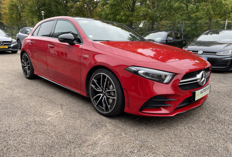 Mercedes Classe A 35 AMG 306 ch 4Matic/ Pack Aéro AMG/Sièges élec/Apple CarPlay/Toit pano/53000 km