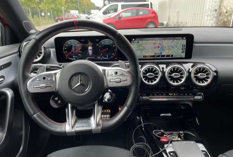 Mercedes Classe A 35 AMG 306 ch 4Matic/ Pack Aéro AMG/Sièges élec/Apple CarPlay/Toit pano/53000 km