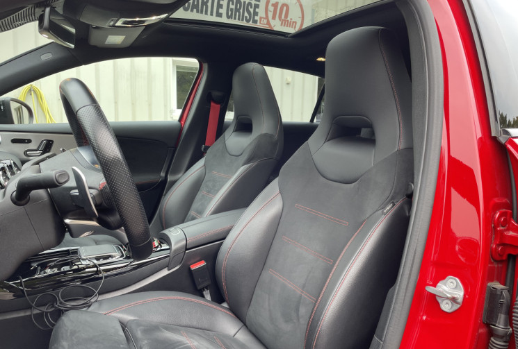 Mercedes Classe A 35 AMG 306 ch 4Matic/ Pack Aéro AMG/Sièges élec/Apple CarPlay/Toit pano/53000 km