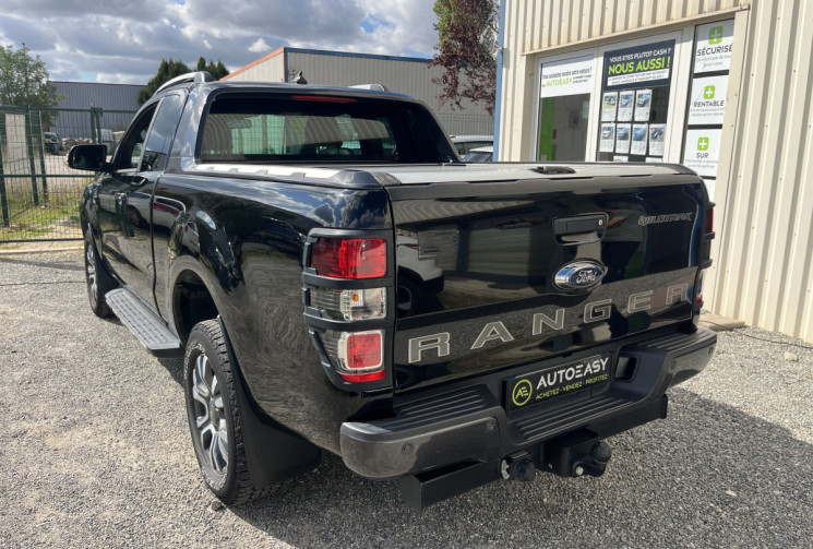Ford Ranger Super Cabine 2.0 TDCi 213chWildtrak Bi-Turbo 22916HT Pack HAWK TVA DEDUCTIBLE