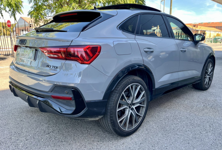 Audi Q3 SPORTBACK 40 TDI 200ch S line quattro S tronic 7 / B&O / T.O / Très bon état / Suivi