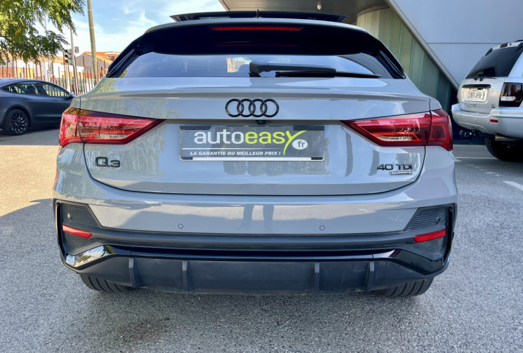 Audi Q3 SPORTBACK 40 TDI 200ch S line quattro S tronic 7 / B&O / T.O / Très bon état / Suivi