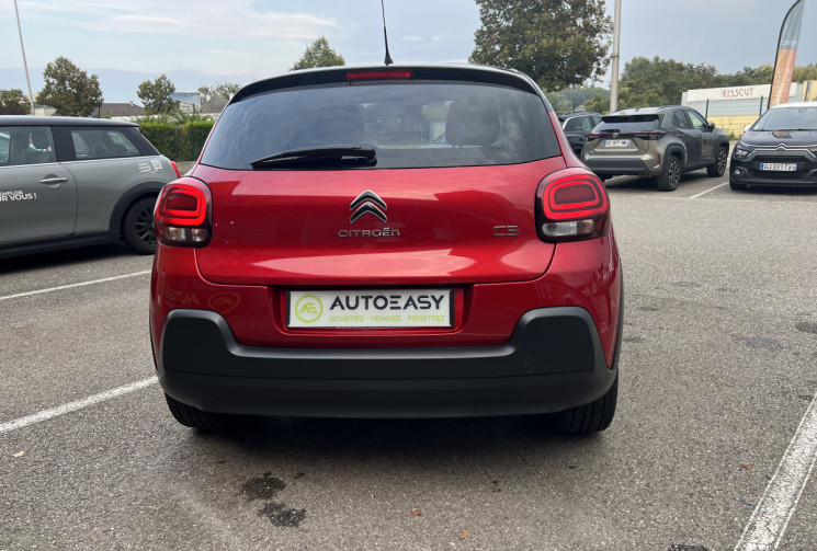 Citroën C3 1.2 PureTech 110 SHINE BVM6  Courroie OK 