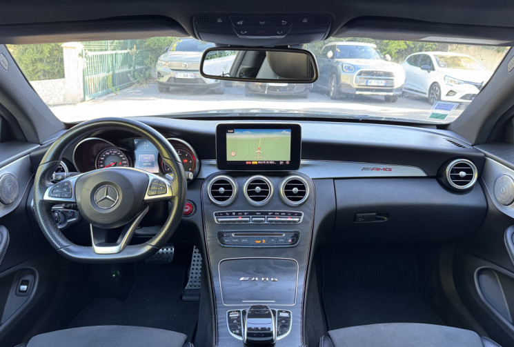 Mercedes CLASSE C COUPE 220d 170 ch 9G-Tronic Fascination Pack AMG / Toit ouvrant / Attelage 220 d 