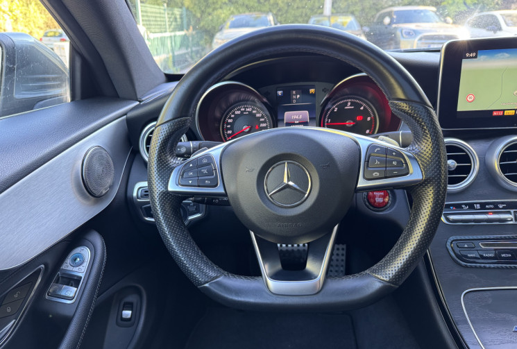 Mercedes CLASSE C COUPE 220d 170 ch 9G-Tronic Fascination Pack AMG / Toit ouvrant / Attelage 220 d 