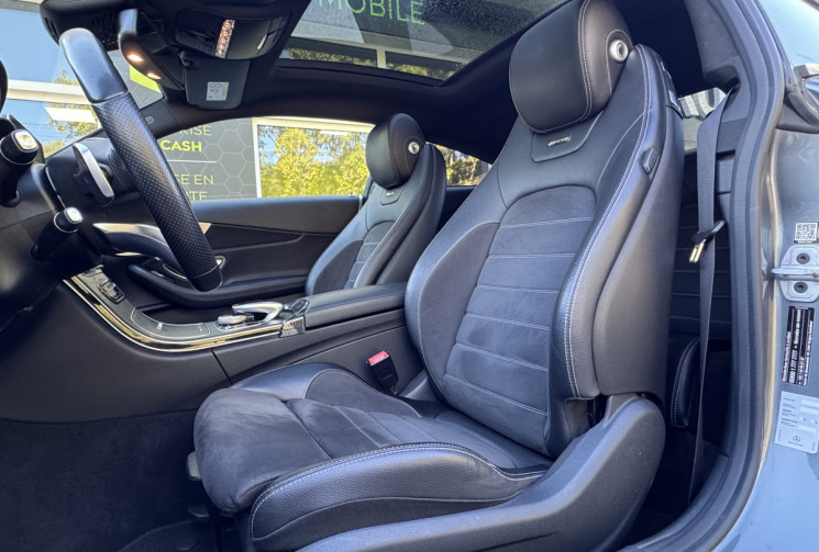 Mercedes CLASSE C COUPE 220d 170 ch 9G-Tronic Fascination Pack AMG / Toit ouvrant / Attelage 220 d 