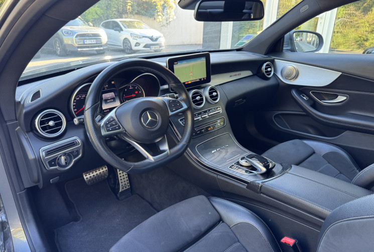 Mercedes CLASSE C COUPE 220d 170 ch 9G-Tronic Fascination Pack AMG / Toit ouvrant / Attelage 220 d 